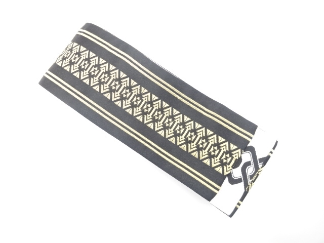 JAPANESE KAKU OBI / FOR MEN / REVERSIBLE / HAKATA